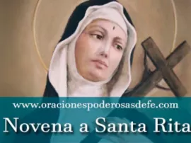 La poderosa intercesión de Santa Rita de Casia: Segunda novena