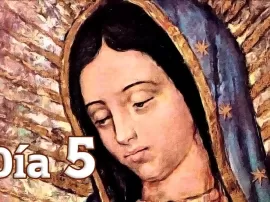 Recorra el quinto día de la novena a Nuestra Señora de Guadalupe