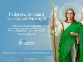 Los beneficios de rezar la novena al arcángel San Rafael