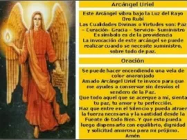 La poderosa oración a San Uriel Arcángel para protección divina.