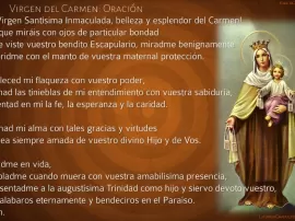 La poderosa oración de la Virgen del Carmen para sanar enfermos
