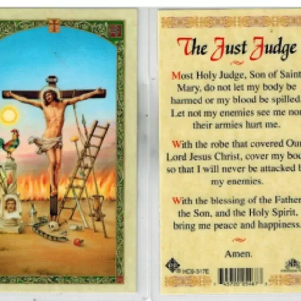 Oración del justo juez original católica