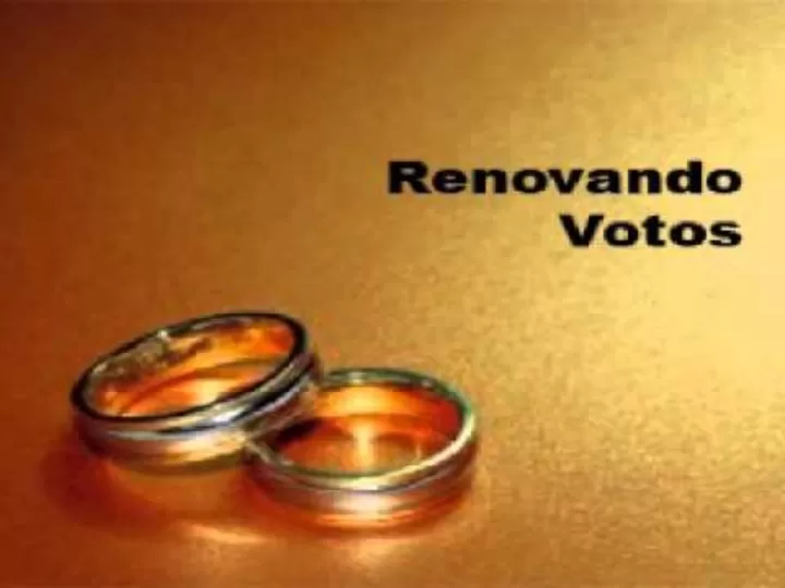 Oración para renovar votos matrimoniales