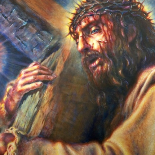 Jesus Cargando Con La Cruz